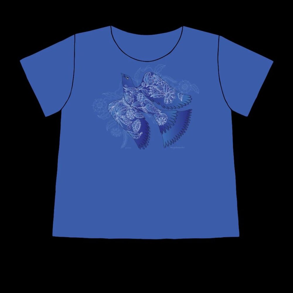 NWT Sabaku Blue Tattoo Made in Az.